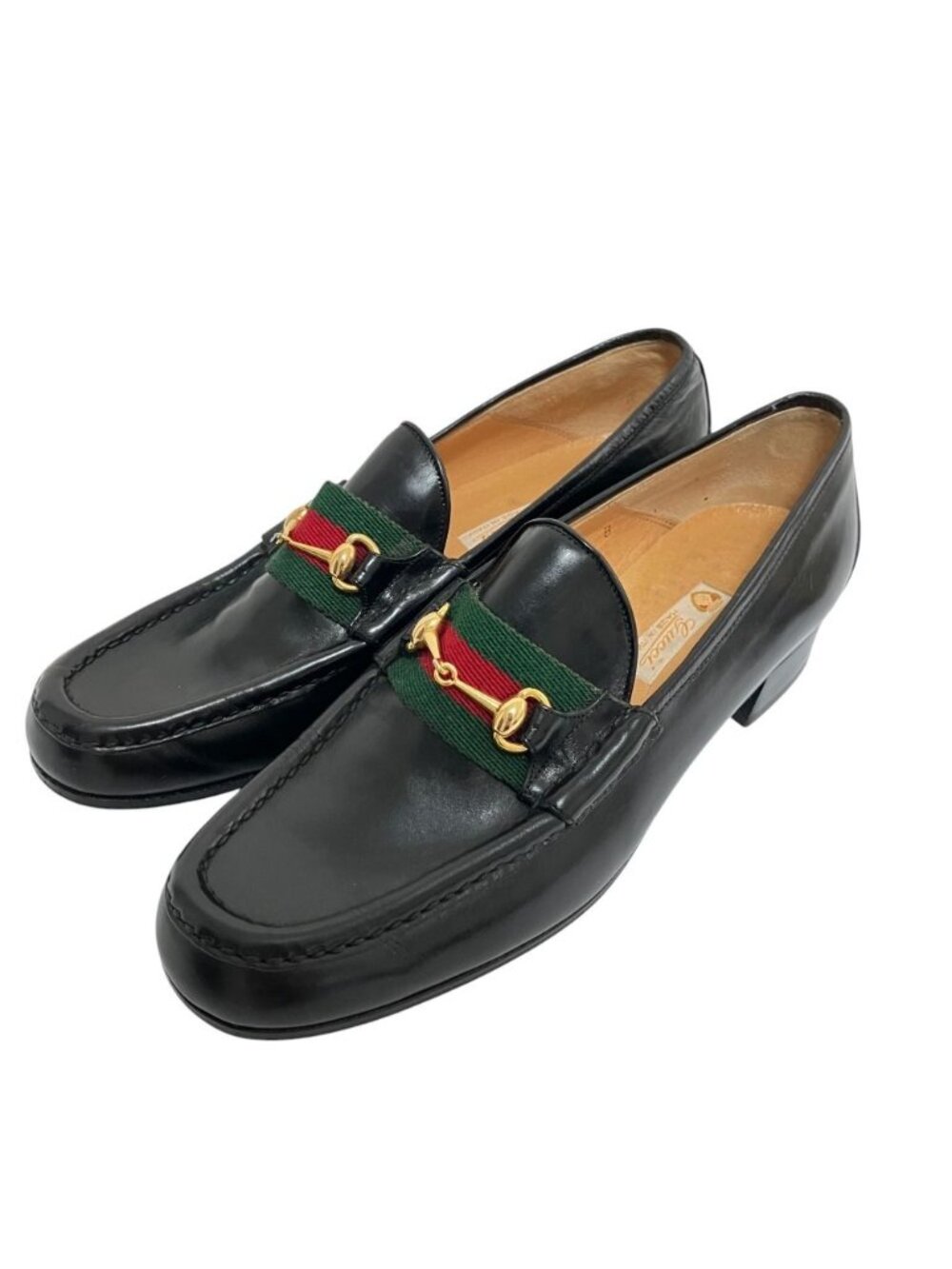 Gucci Vintage Sherry Line Horsebit Loafers Black Spring Summer Fall Winter